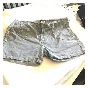 Levi pinstriped shorts